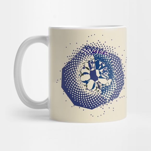 3D Crystal Phyllotaxis Flower by quasicrystals